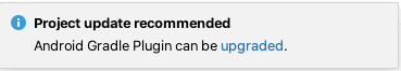 Android Gradle Update 1